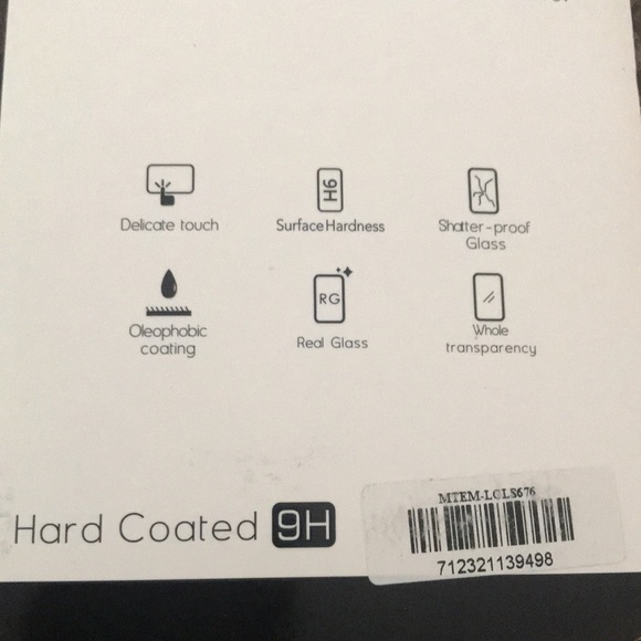 MTEM-LG LS676 / GLASS SCREEN PROTECTOR /PREMIUM TEMPERED GLASS SCREEN PROTECTOR - Picture 4 of 7